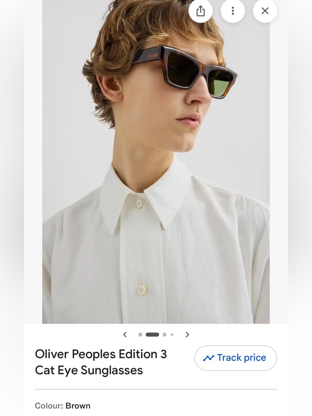 Oliver Peoples & Jil Sander Edition 3 brand new sunglasses authentic
